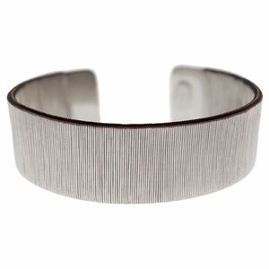 EUC Pianegonda Silver Textured Cuff Bracelet